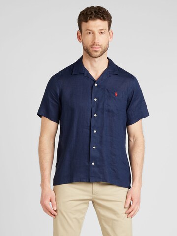 Polo Ralph Lauren - Ajuste regular Camisa 'CLADY' en azul: frente