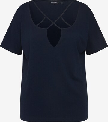 Ulla Popken Shirt in Blauw: voorkant