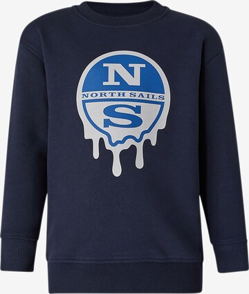 North Sails Sweatshirt in Blau: predná strana