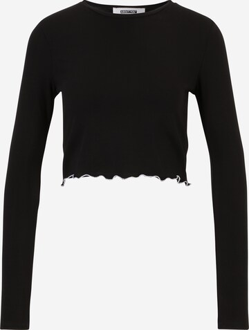 ABOUT YOU x Chiara Biasi Shirt 'Jule' in Zwart: voorkant