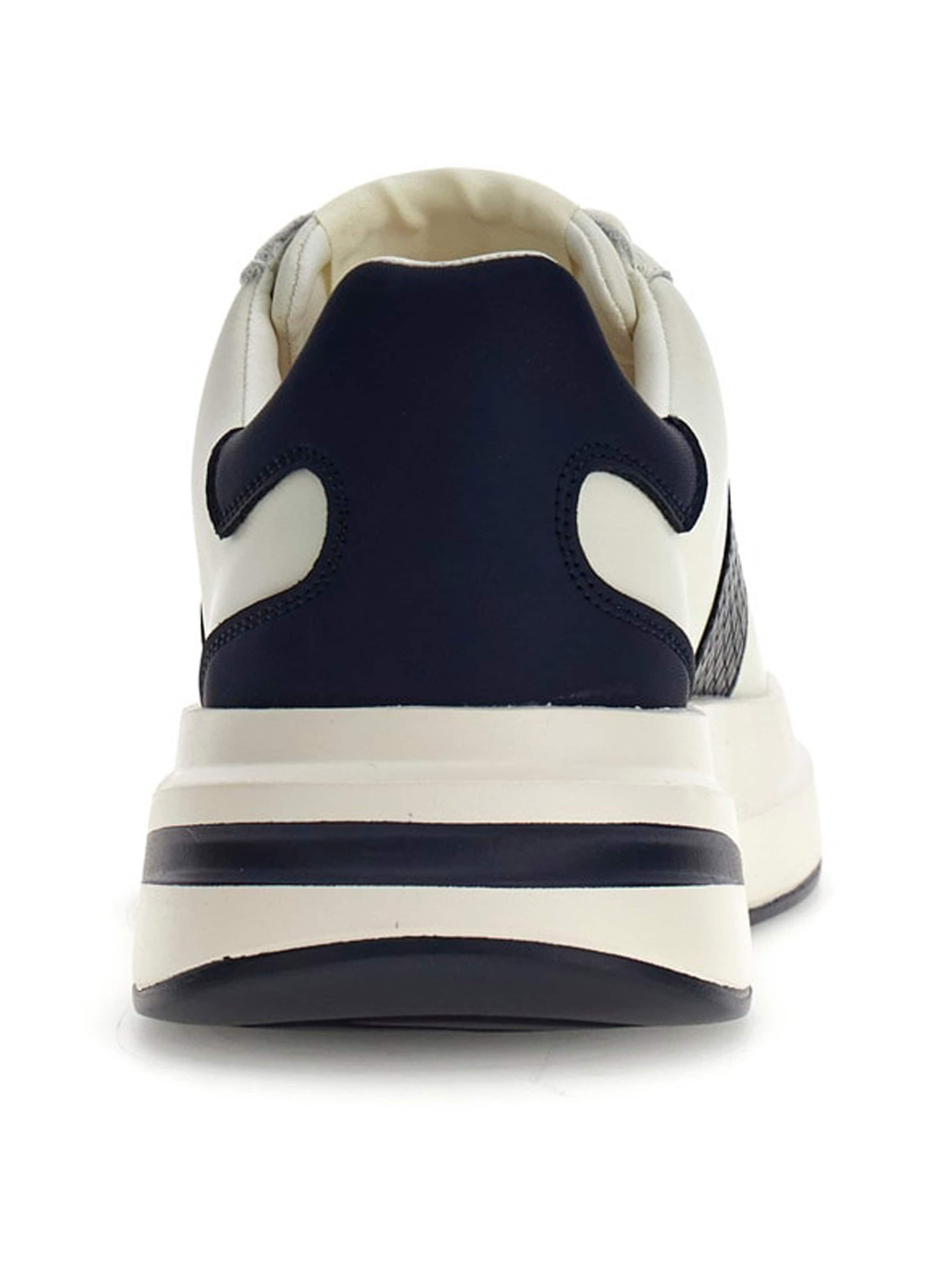 Sneaker low 'ELBA' de la GUESS pe alb