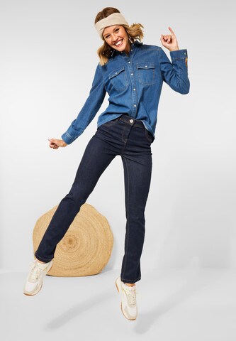 CECIL Slimfit Jeans in Blau