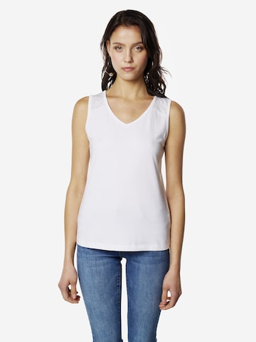 KOROSHI Top in Wit: voorkant