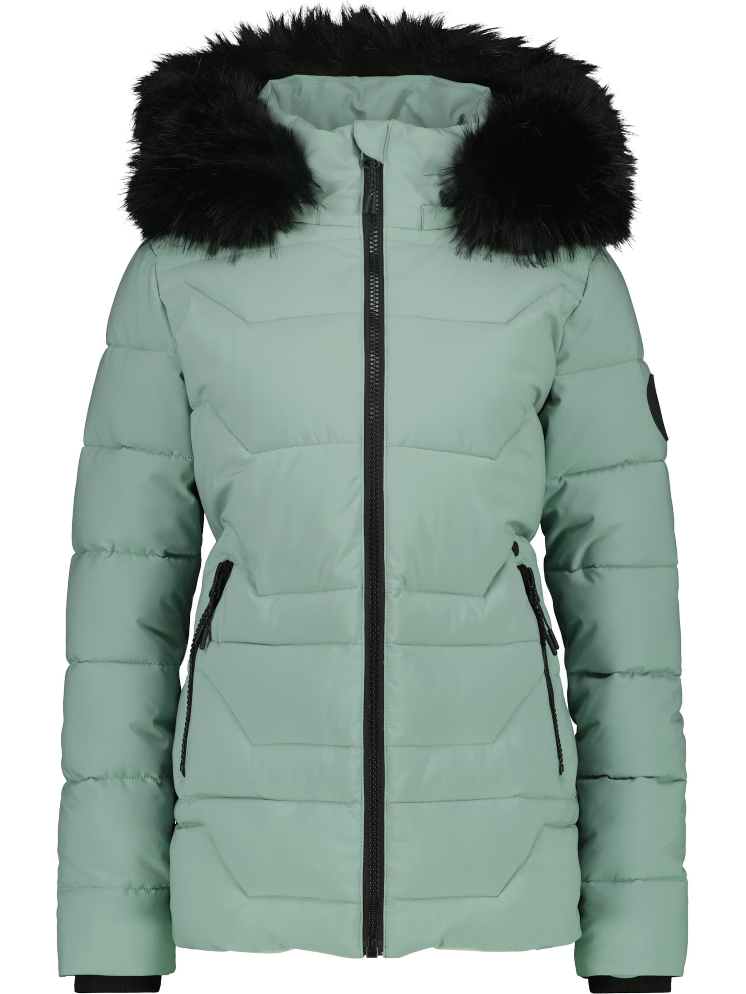 alife & kickin Winter Jacket 'ZophiaAK' in Green: front