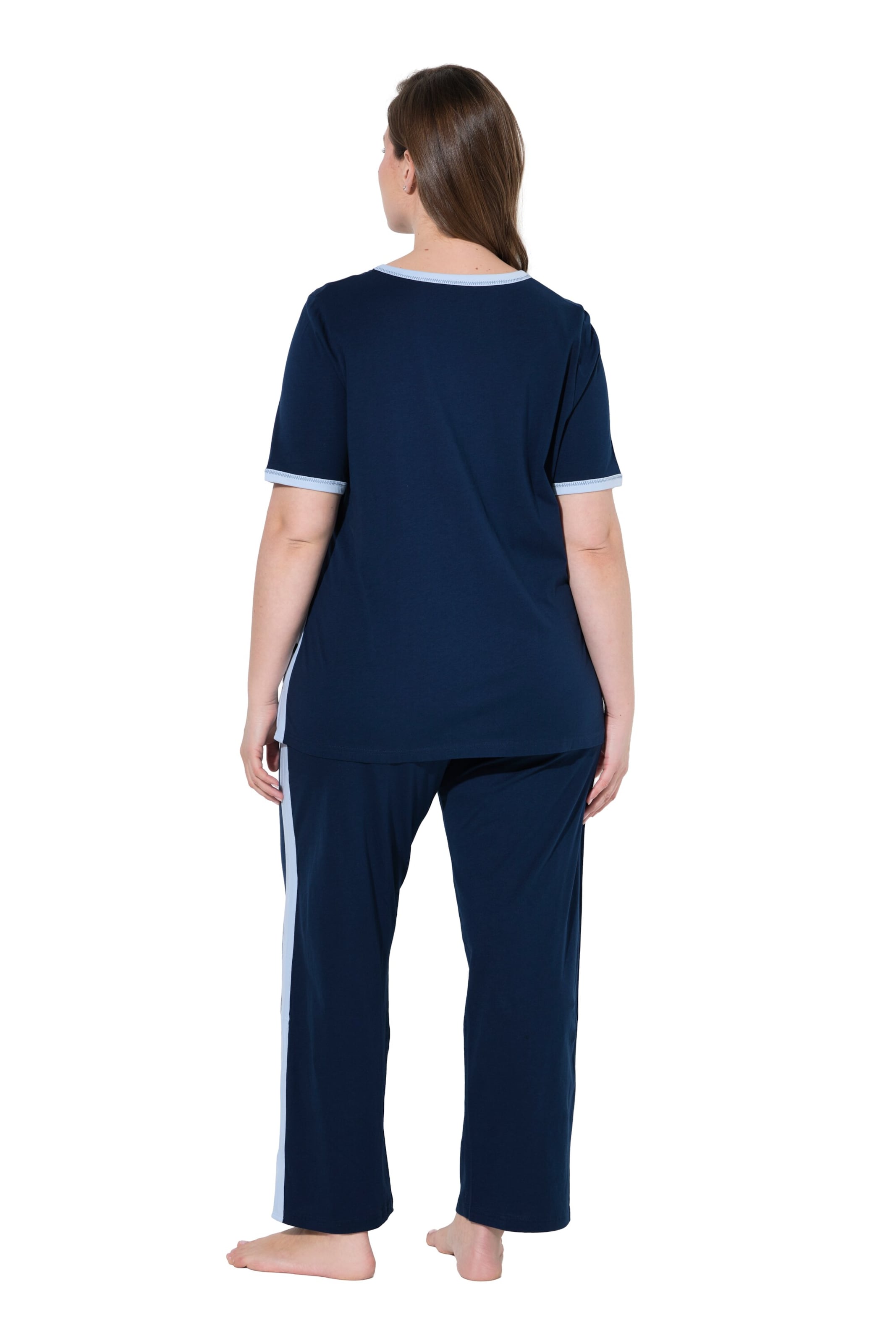 Ulla Popken Pajama in Blue