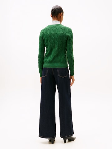 TOMMY HILFIGER Svetr – zelená