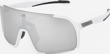 VEYREY Sports sunglasses 'Aeroblade' in White: front