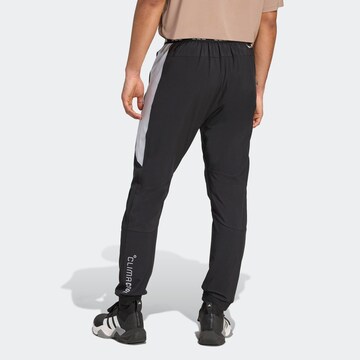 ADIDAS PERFORMANCE Tapered Sporthose in Schwarz