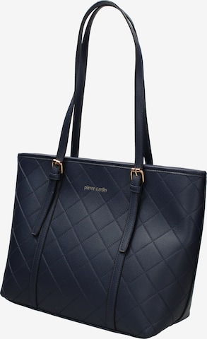 PIERRE CARDIN Shoulder Bag in Blue: front