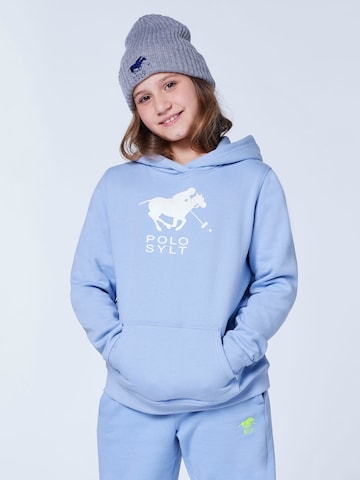 Polo Sylt Sweatshirt in Blue: front