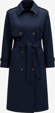 Manteau mi-saison MANUKA en bleu : devant