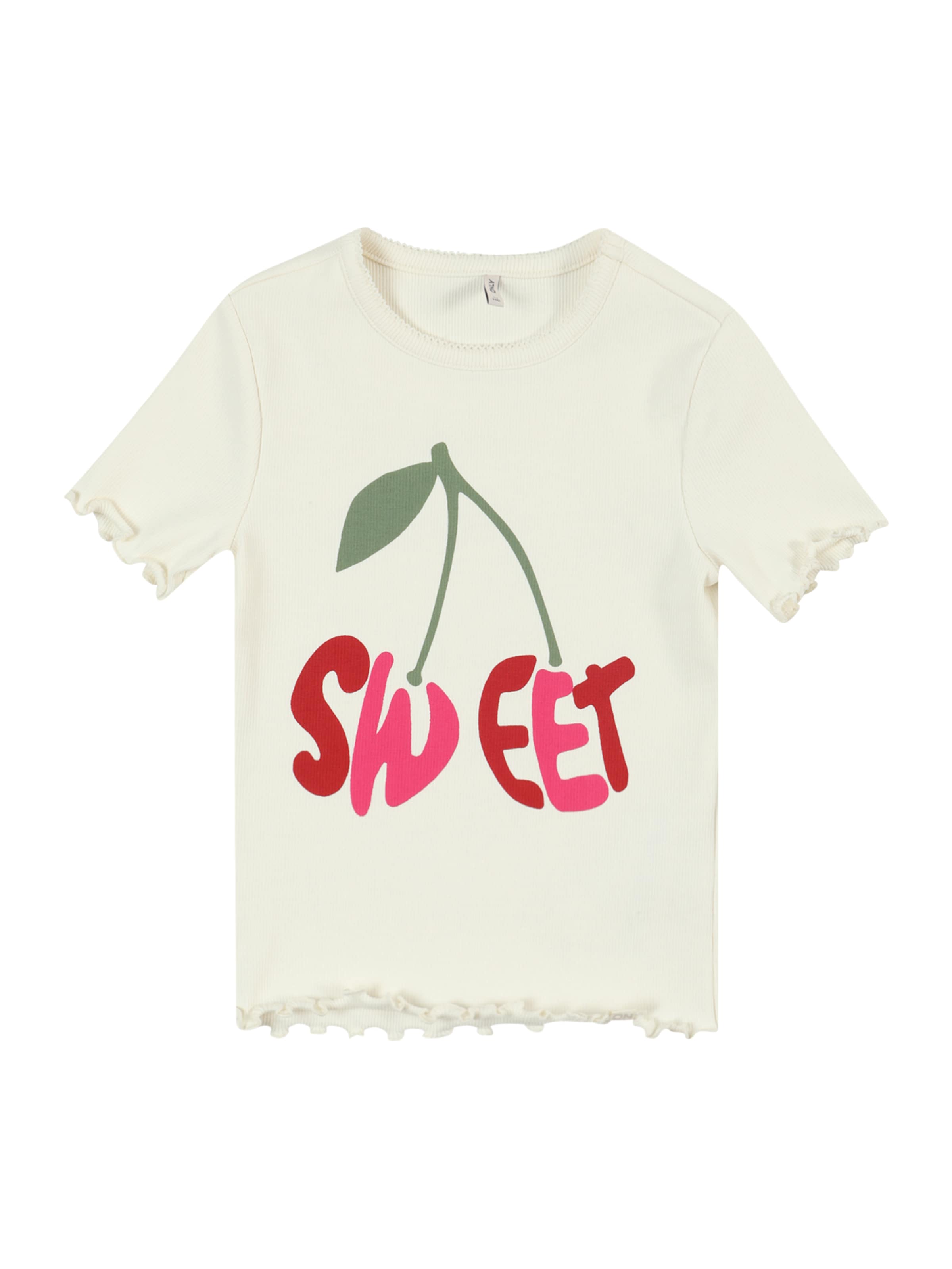 Only Mini Футболка 'KMGTrinny' в Бежевый: спереди