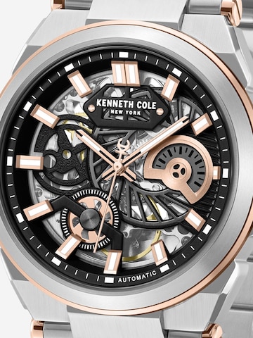 Kenneth Cole Analog watch 'Barclay' in Silver