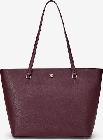 Shopper 'KARLY' di Lauren Ralph Lauren in rosso: frontale