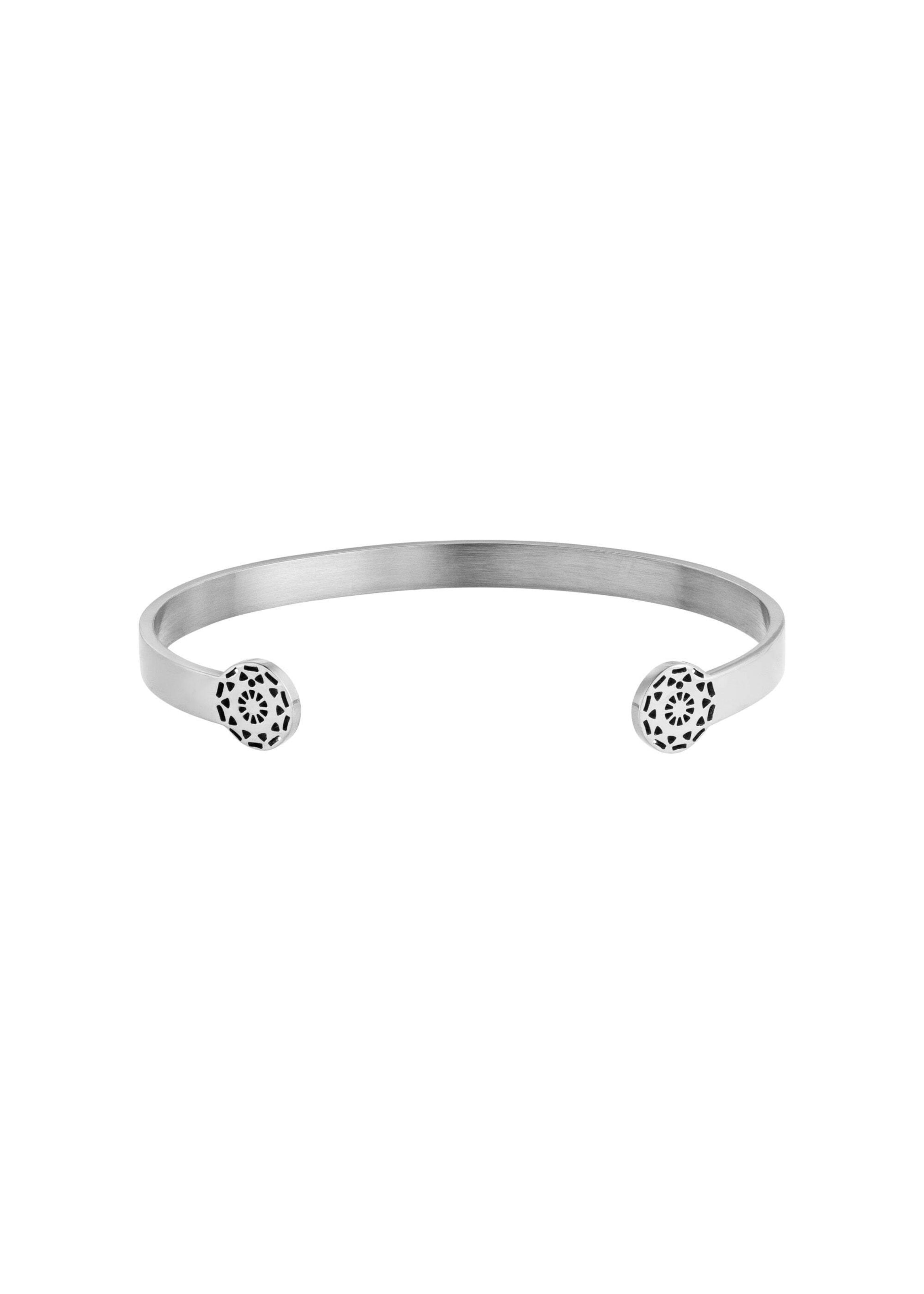PURELEI - Pulsera 'Infinity' en plata: frente