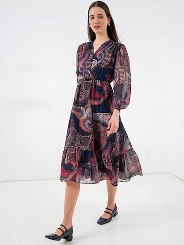 Robe Bigdart en mélange de couleurs : devant