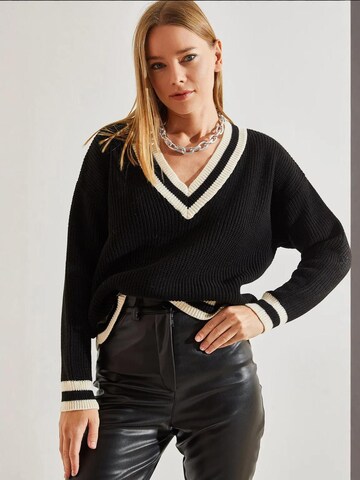 Pull-over 'Pullover' Bianco Lucci en mélange de couleurs