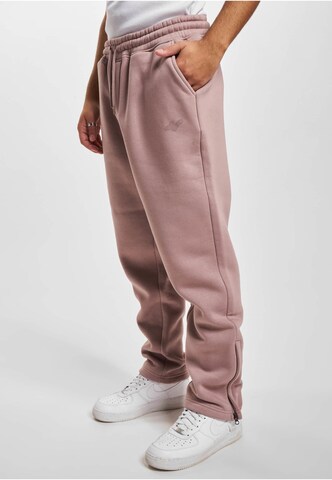 Loosefit Pantalon DEF en rose : devant