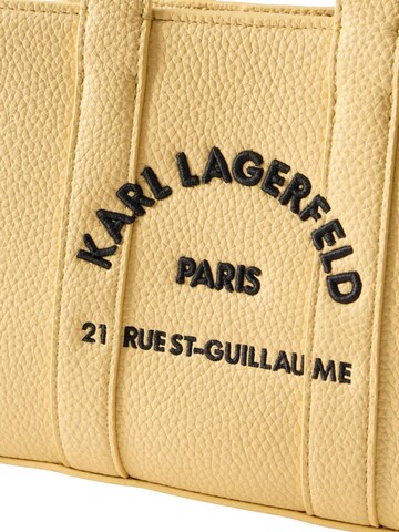 Karl Lagerfeld Shopper in Yellow