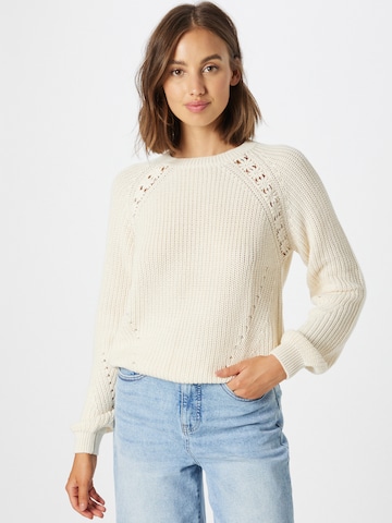 Pull-over 'Maren' ABOUT YOU en beige : devant