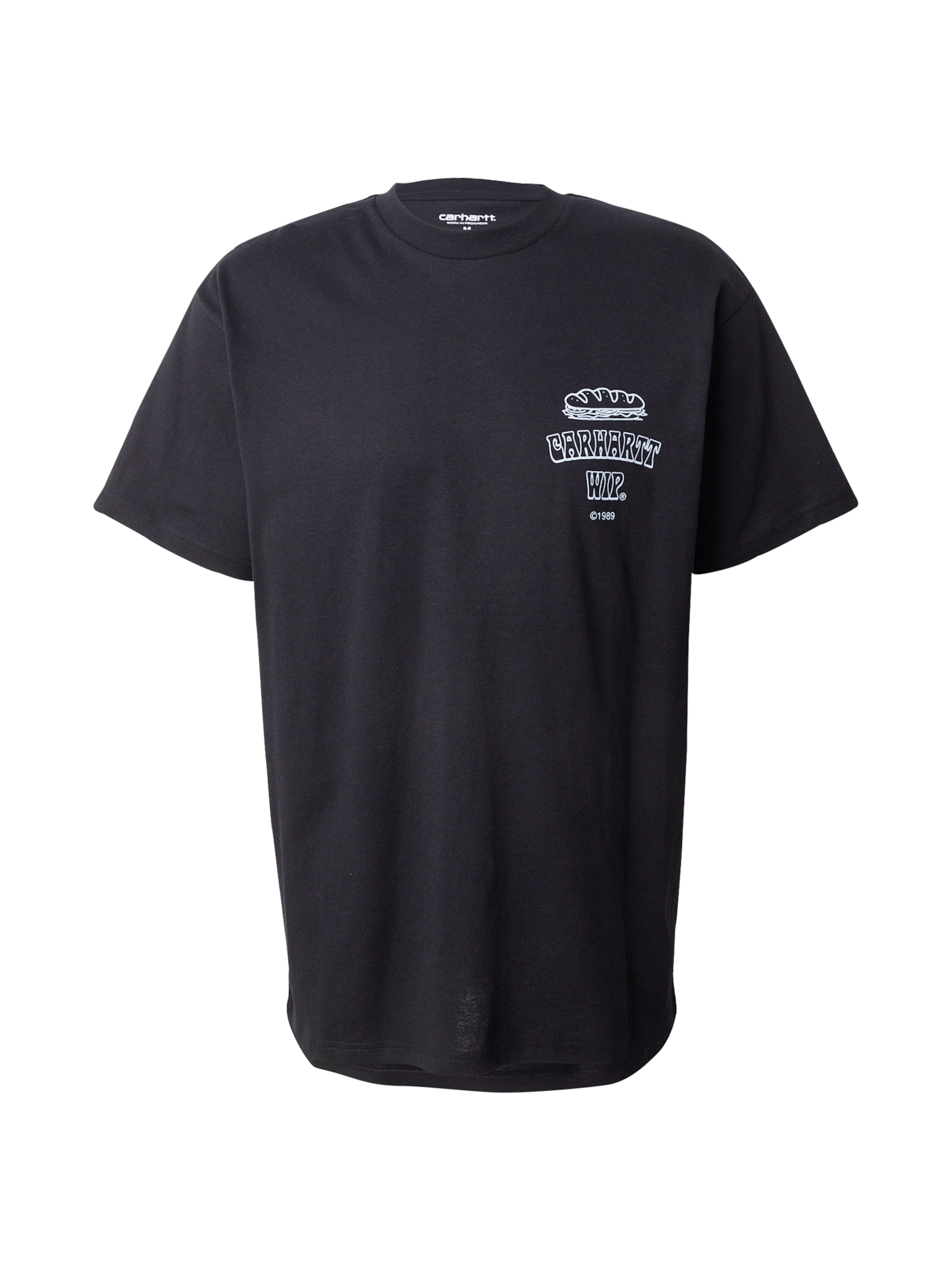 Carhartt WIP Μπλουζάκι σε μαύρο: μπροστά