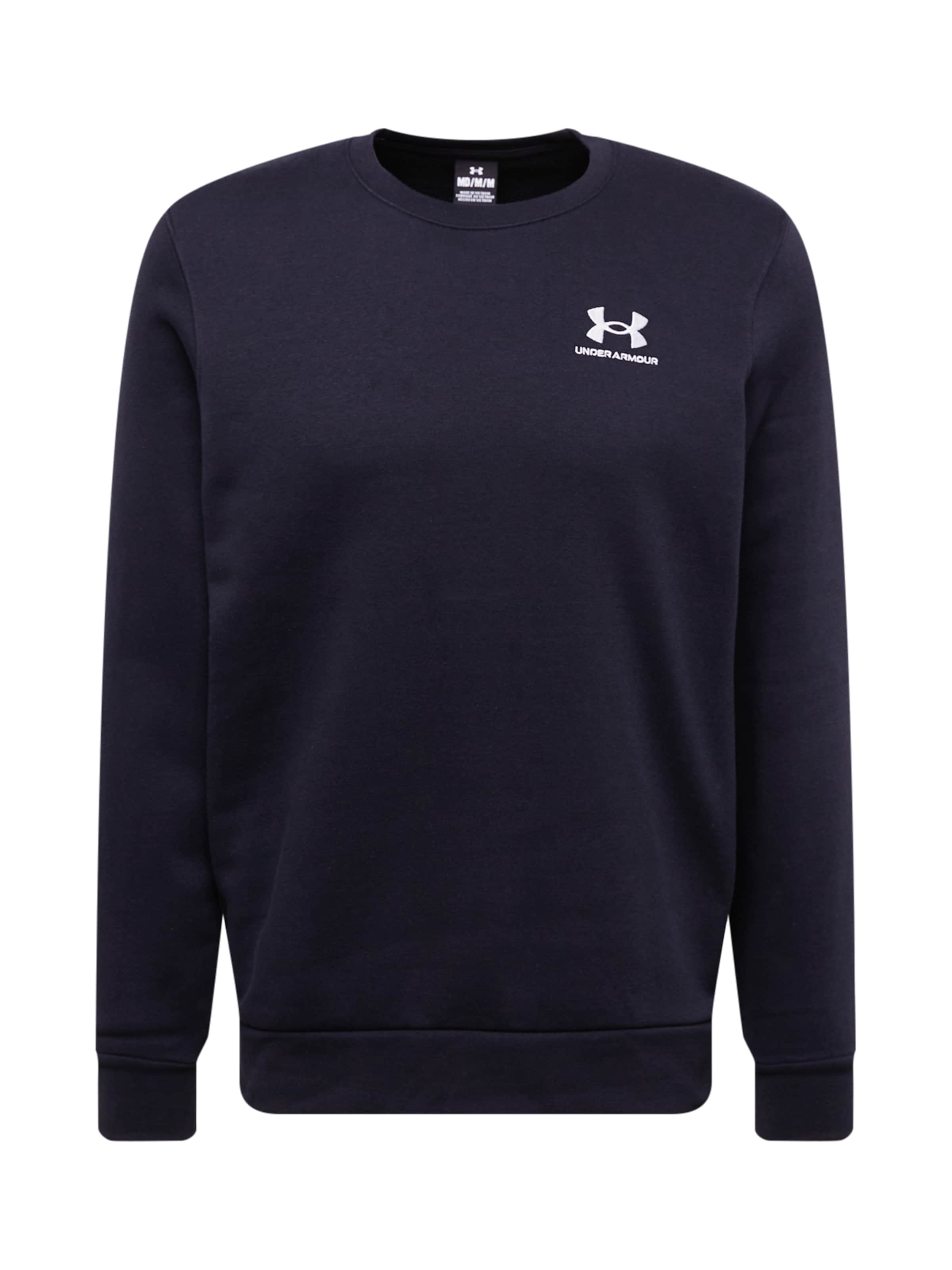 UNDER ARMOUR Spordidressipluusid 'Essential', värv must: eest vaates
