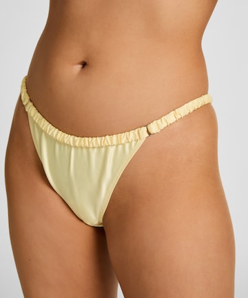 Hunkemöller String 'Eva' in Gelb