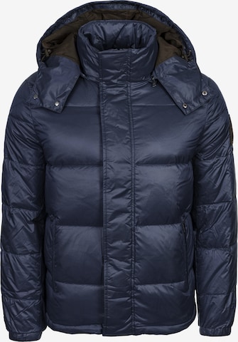 La Martina - Casaco de inverno 'MBO021' em azul: frente