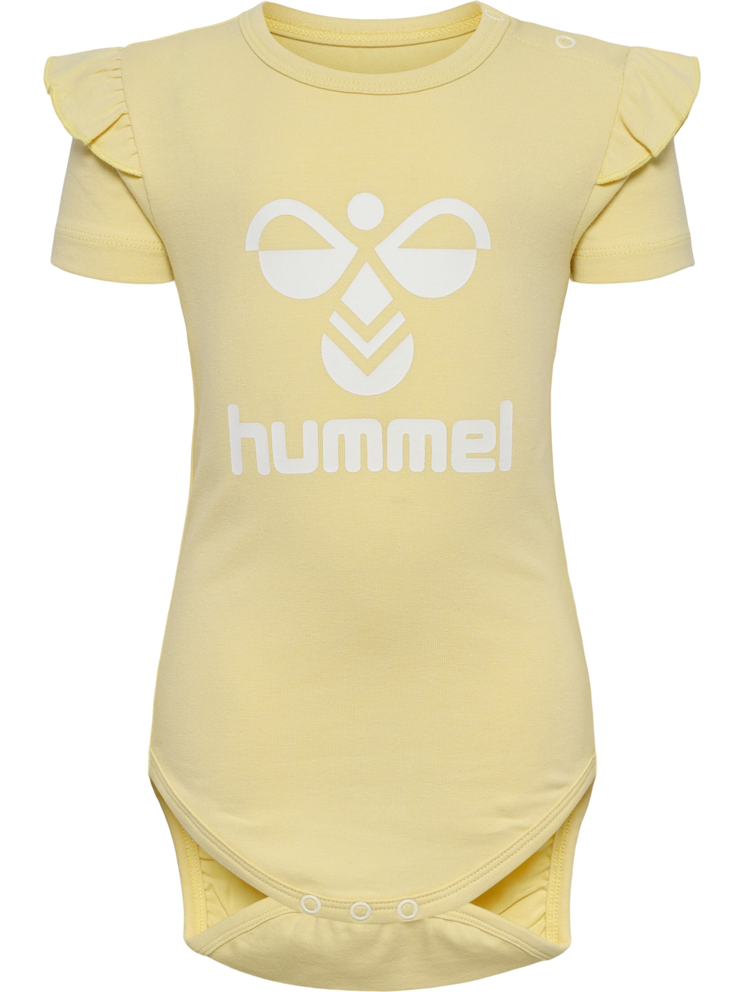 Hummel Sparkedragt/Body i gul: forside