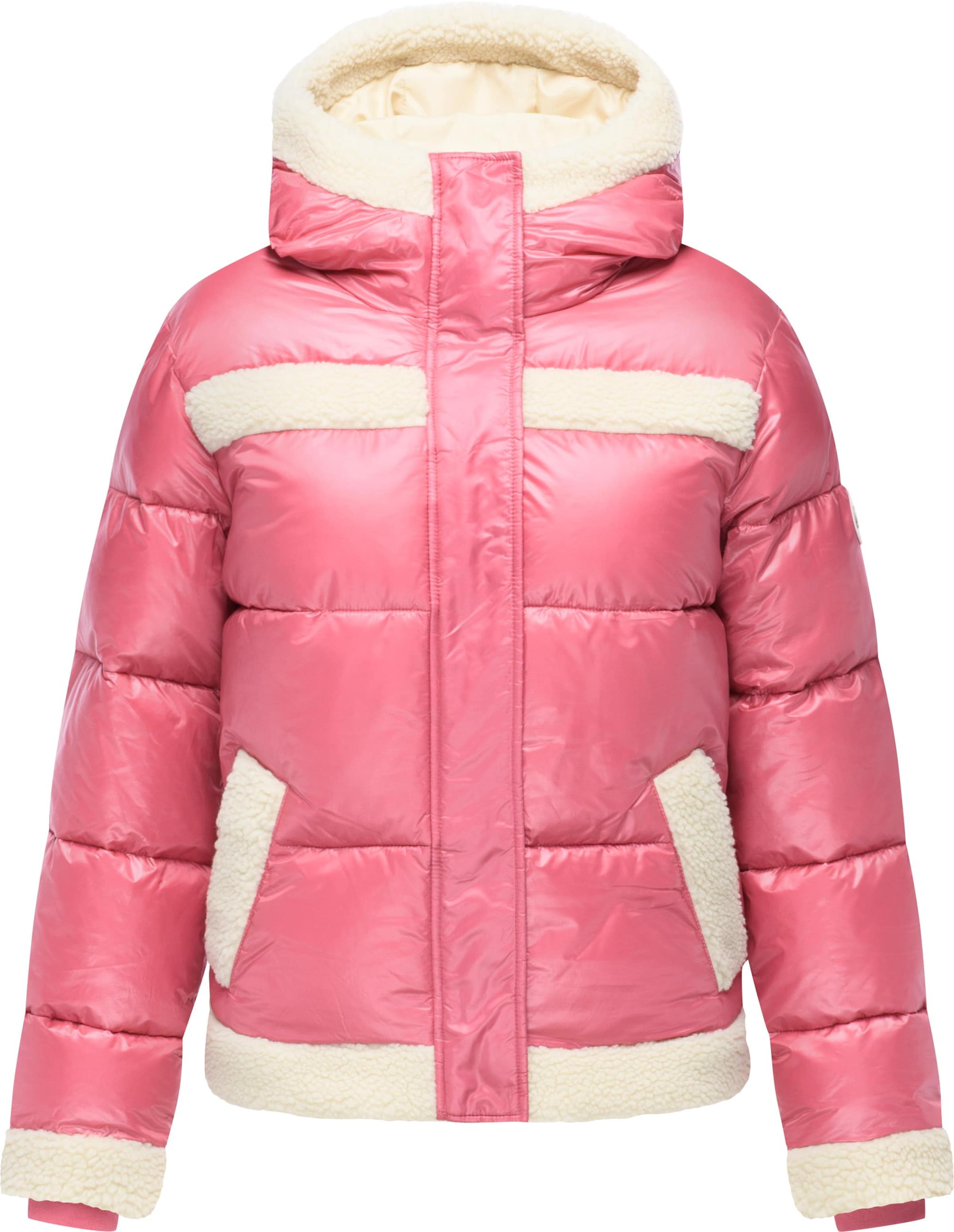 Ragwear Winterjas &#x27;Editah Youmodo&#x27; in Roze: voorkant