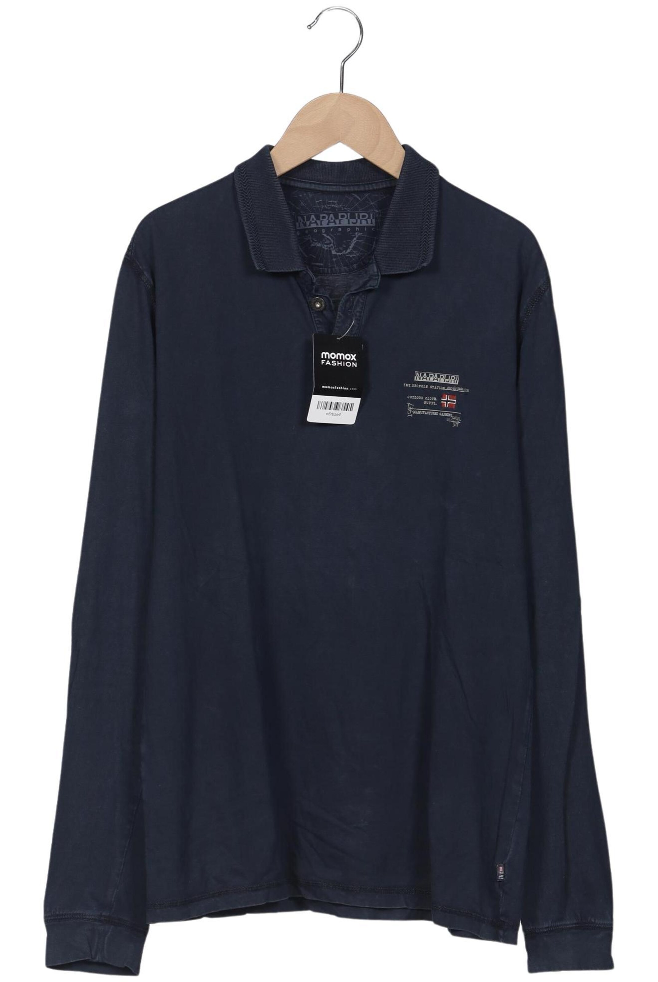 NAPAPIJRI Langarmshirt in M in marine, Produktansicht