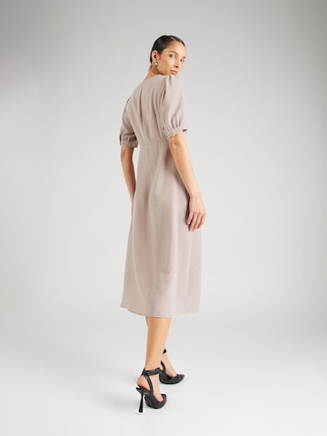 PIECES Shirt Dress 'PCMADDIE' in Grey