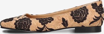 nae Vegan Shoes Baleriina 'Louise Cork' 36 suuruses helepruun / must, Tootevaade