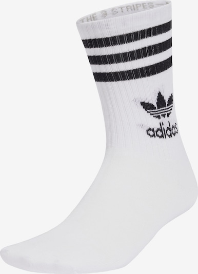 ADIDAS ORIGINALS Socks in Black / White, Item view