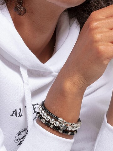 Bracelet 'Armband Glücksbringer Schwarz' Thomas Sabo en noir
