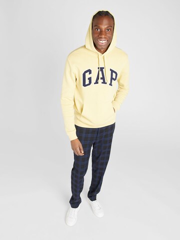 GAP Sweatshirt 'HERITAGE' in Yellow