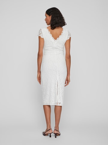VILA Βραδινό φόρεμα 'Kalila' σε λευκό