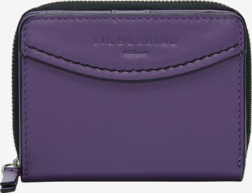 Liebeskind Berlin Wallet in Purple: front