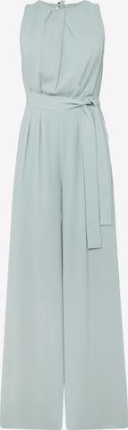 zero Jumpsuit mit Bindegürtel in Blau: Vorderseite