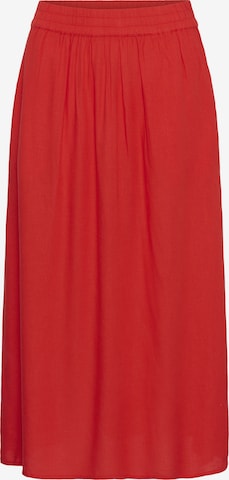 Jupe 'KAmilia' Kaffe en rouge : devant