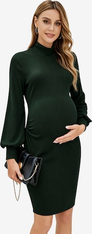 KoJooin Strickkleid in Grün: Vorderseite