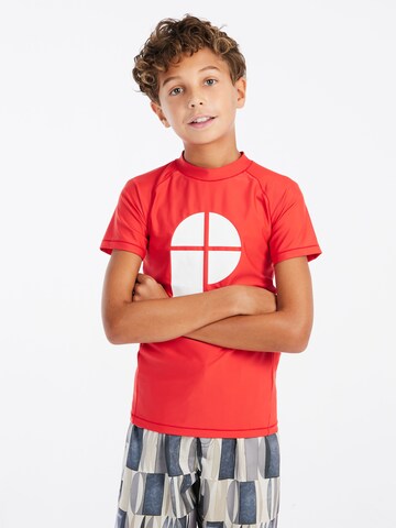 PROTEST Athletic Swimwear 'PRTBERENT JR' in Red