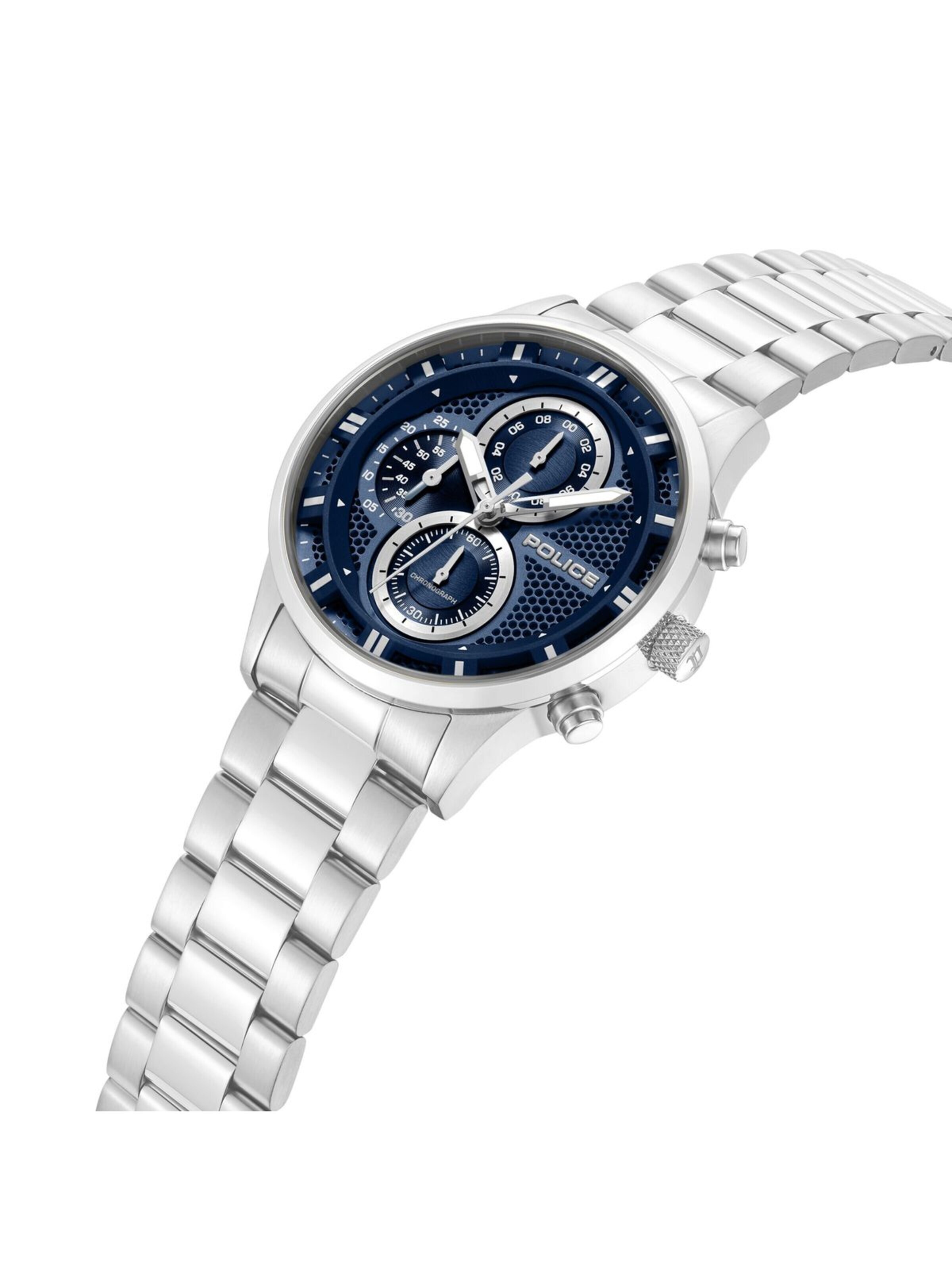 Montre à affichage analogique POLICE en bleu