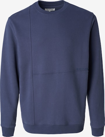 Salsa Jeans Sweatshirt in Blauw: voorkant