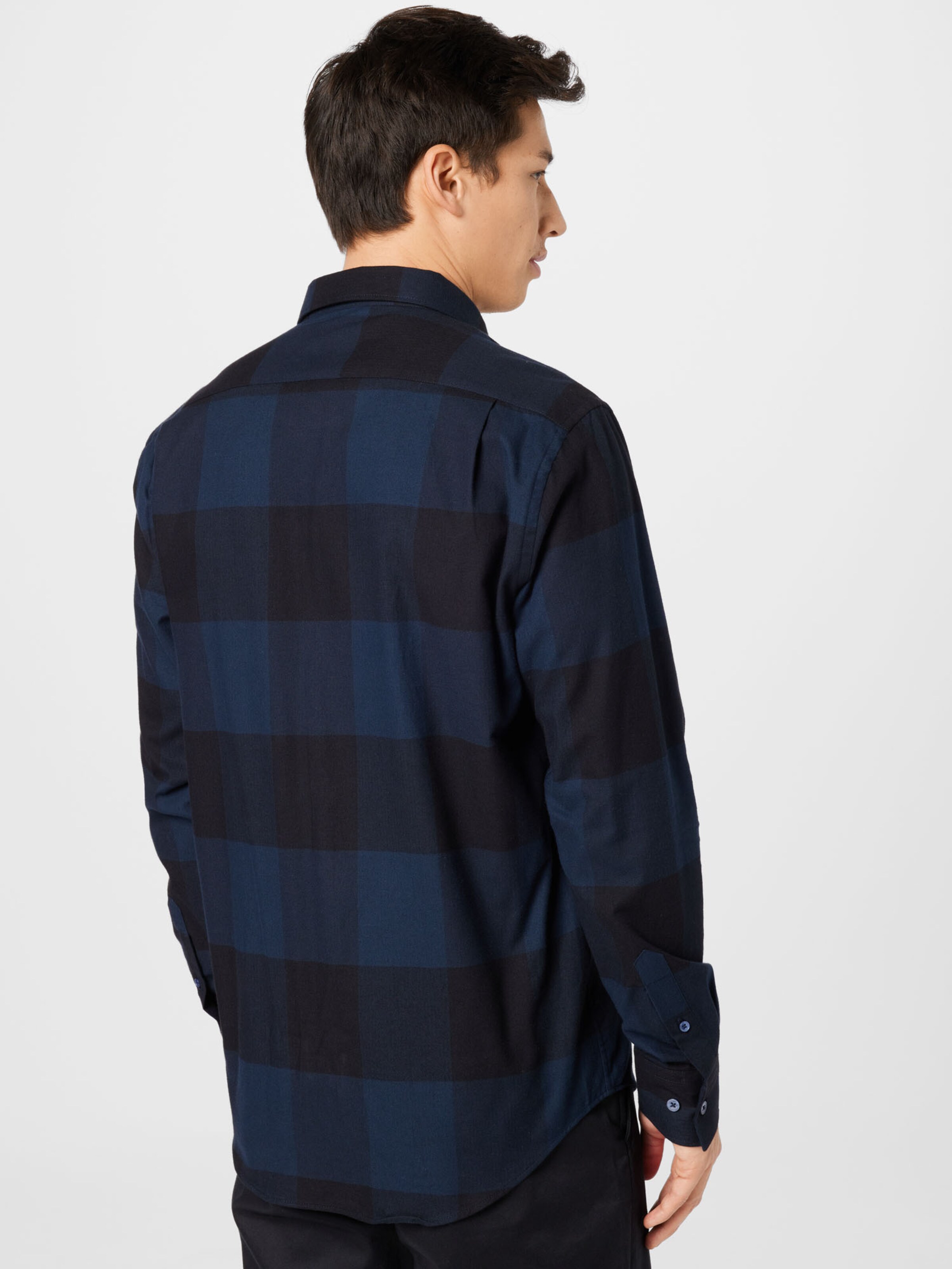Männer Hemden MADS NORGAARD COPENHAGEN Hemd in Navy - PV73084 Männer Hemden MADS NORGAARD COPENHAGEN Hemd in Navy - PV73084