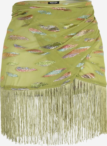 Nasty Gal Beach towel in Green: front