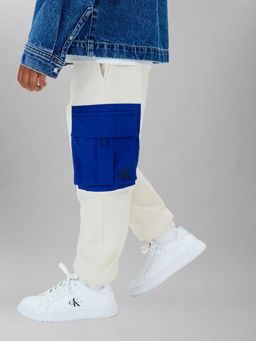 Calvin Klein Jeans Regular Broek in Blauw