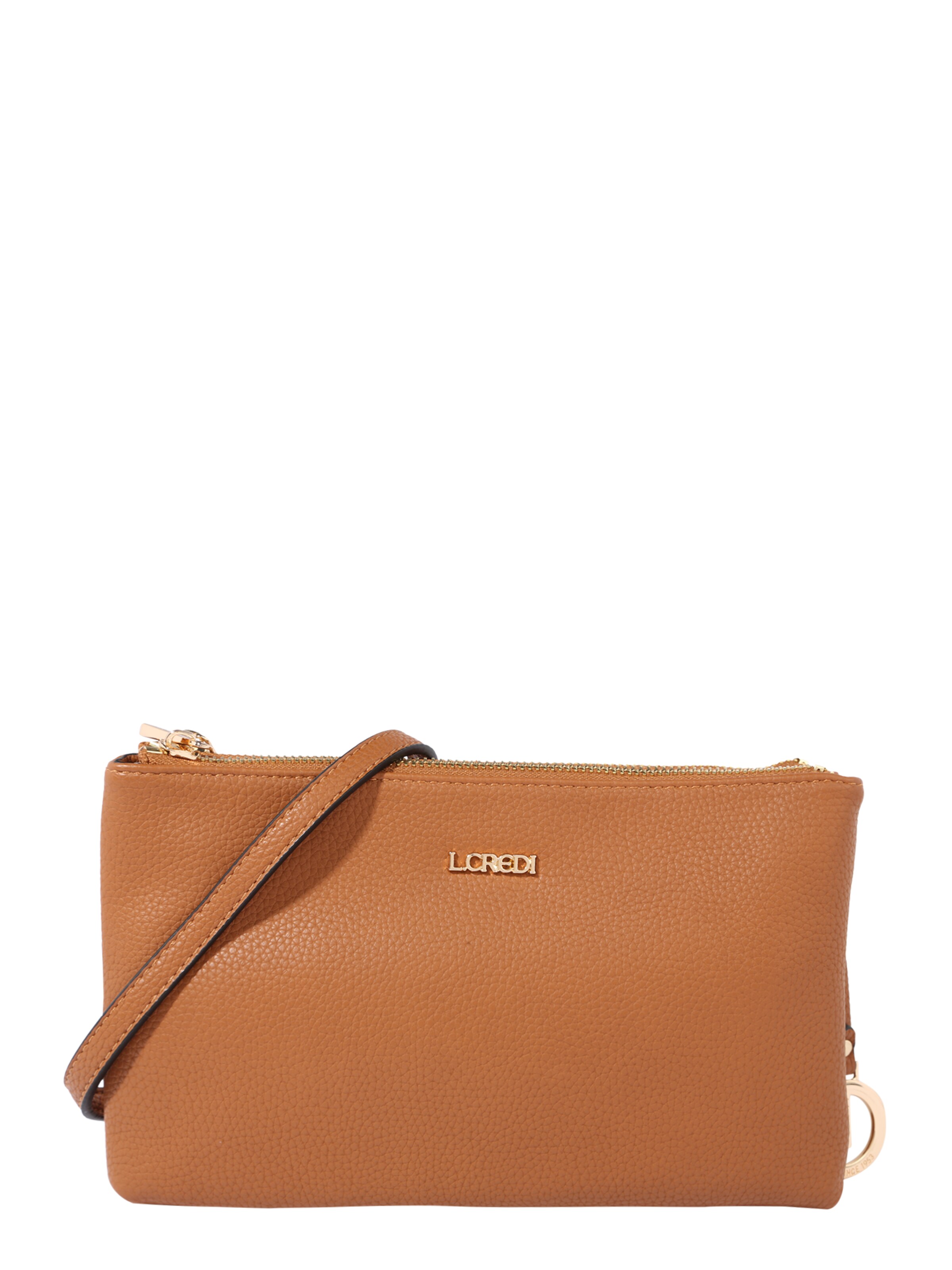 L.CREDI Crossbody bag 'Ella' in Brown: front