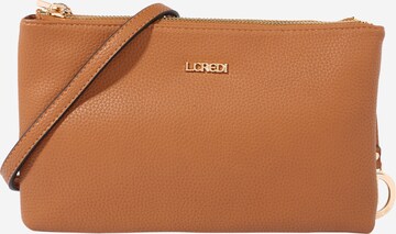 L.CREDI Crossbody Bag 'Ella' in Brown: front