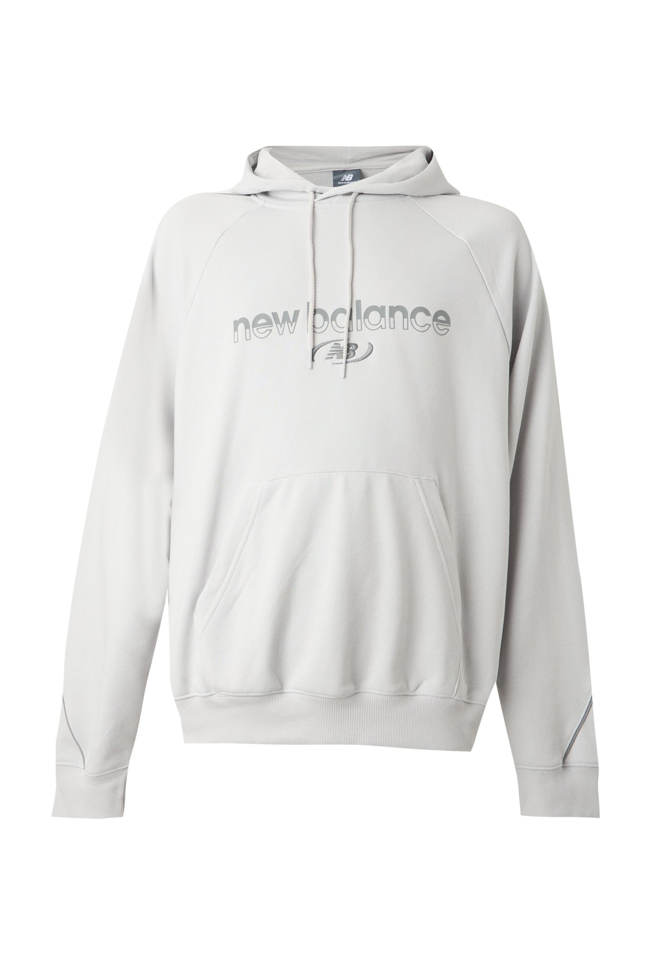 new balance Sweatshirt i S i lysegrå / mørkegrå, Produktvisning